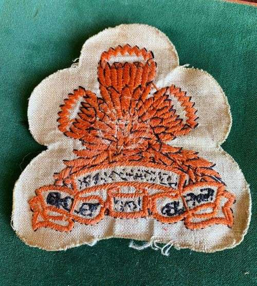 SPECIAL SERVICES BATTALION,VINTAGE BLAZER BADGE- WORN 1934-1963