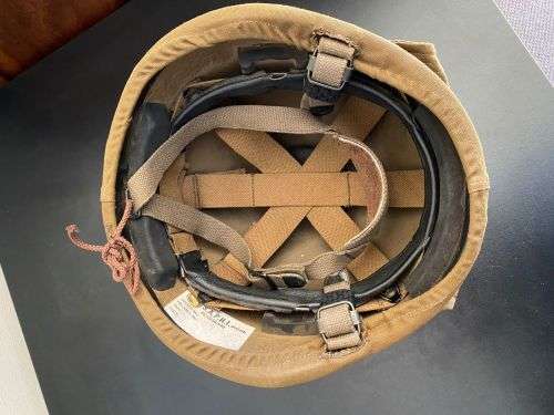 SA PARA HELMET,LOCALLY PRODUCED SA VERSION OF THE ISRAEL KEULER HELMET-M83 AS THE M86 HELMET HAD THE