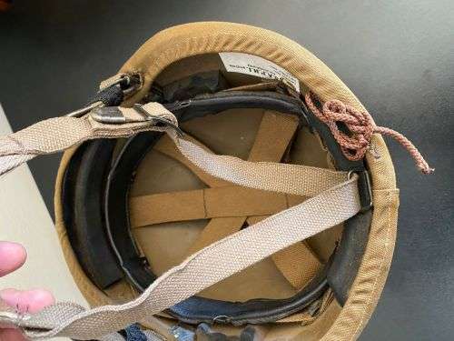 SA PARA HELMET,LOCALLY PRODUCED SA VERSION OF THE ISRAEL KEULER HELMET-M83 AS THE M86 HELMET HAD THE