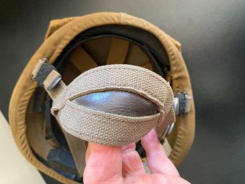 SA PARA HELMET,LOCALLY PRODUCED SA VERSION OF THE ISRAEL KEULER HELMET-M83 AS THE M86 HELMET HAD THE