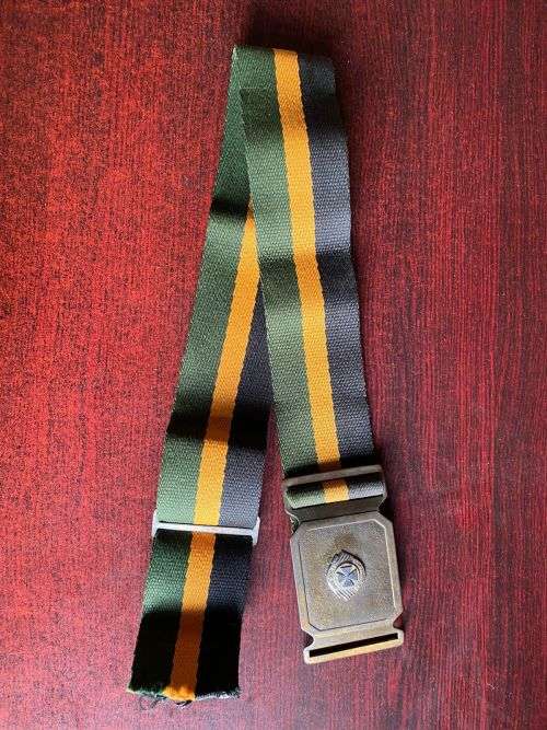 REGIMENT DAN PIENAAR-STABLE BELT-EXTENDED LENGTH 84 CM-APPROVED IN 1980