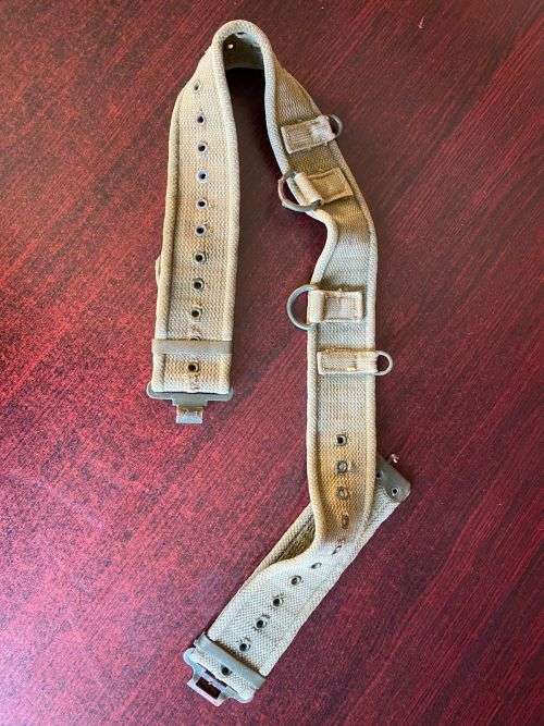 RHODESIAN PATTERN 63 WEBBING BELT-EXTENDED LENGTH 118 CM