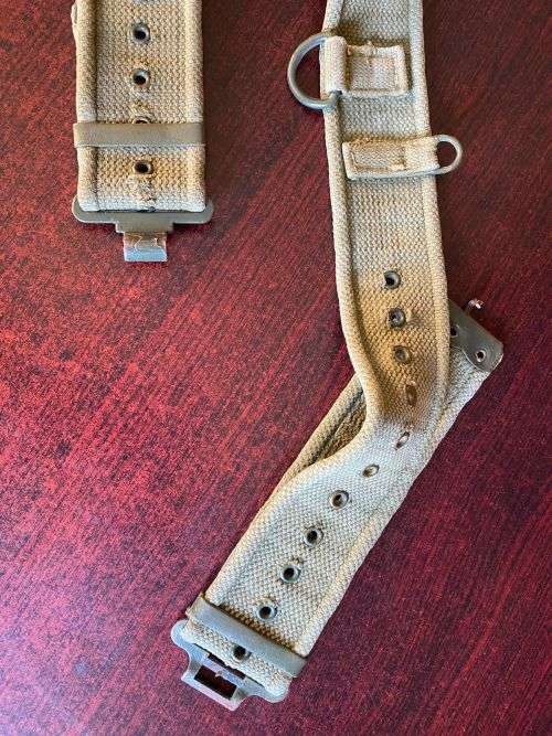 RHODESIAN PATTERN 63 WEBBING BELT-EXTENDED LENGTH 118 CM