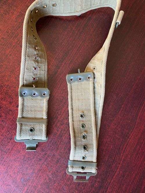 RHODESIAN PATTERN 63 WEBBING BELT-EXTENDED LENGTH 118 CM