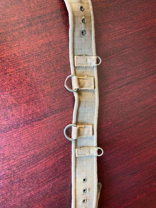 RHODESIAN PATTERN 63 WEBBING BELT-EXTENDED LENGTH 118 CM