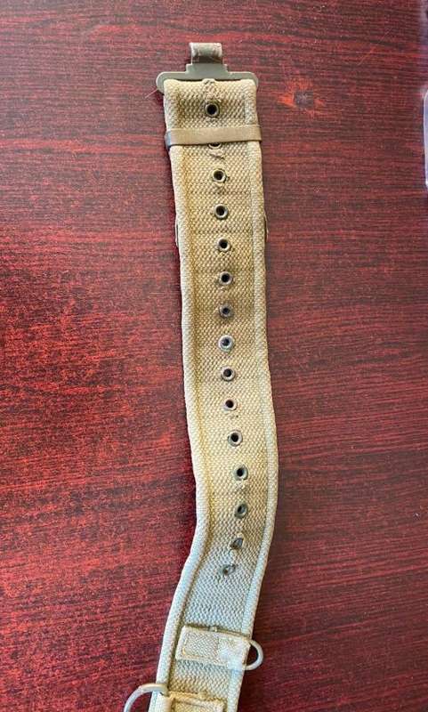 RHODESIAN PATTERN 63 WEBBING BELT-EXTENDED LENGTH 118 CM