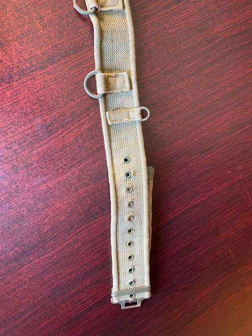 RHODESIAN PATTERN 63 WEBBING BELT-EXTENDED LENGTH 118 CM