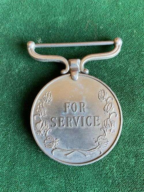 RHODESIA DISTRICT SERVICE MEDAL AWARDED TO CHAZOZA B.  D.S.A.(DISTRICT SECURITY ASSISTANT)