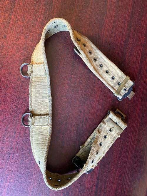 RHODESIA PATTERN 63 WEBBING BELT-EXTENDED LENGTH 116 CM