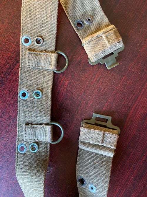 EARLY PATTERN 73 WEBBING BELT-EXTENDED LENGTH 88 CM