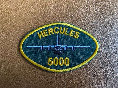 28 SQUADRON PATCH FOR 5000 FLYING HOURS IN C 130 HERCULES