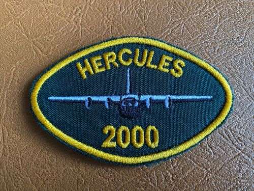 28 SQUADRON PATCH FOR 2000 FLYING HOURS IN C130 HERCULES
