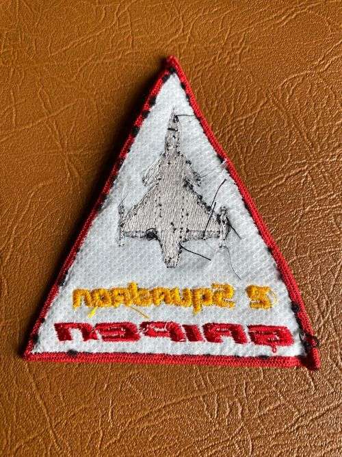 2 SQUADRON,GRIPEN-PILOTS PATCH