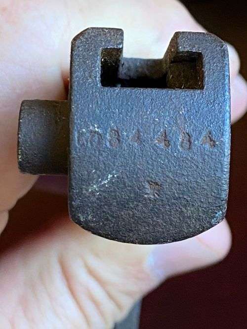 EARLY PRODUCTION JAPAN,TYPE 30(30 TH YEAR)-1897-BAYONET-KOKURA ARSENAL-IT HAS A ROUNDED POMMEL,SHAPE