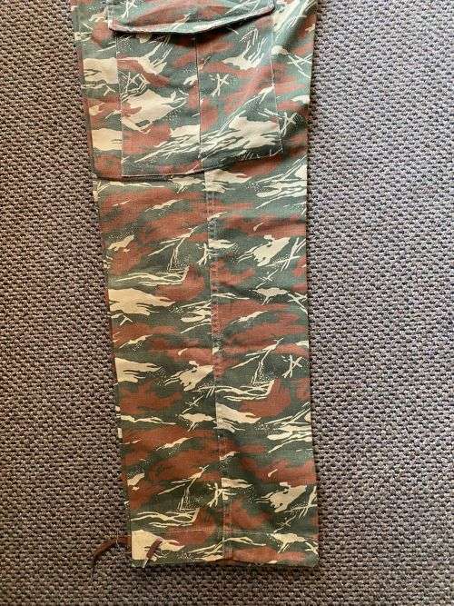 KOEVOET TROUSERS-A SIZE 33 WITH PIPE LENGTH OF 76CM-LABELLED AND DATED 1981-VERY GOOD CONDITION WITH
