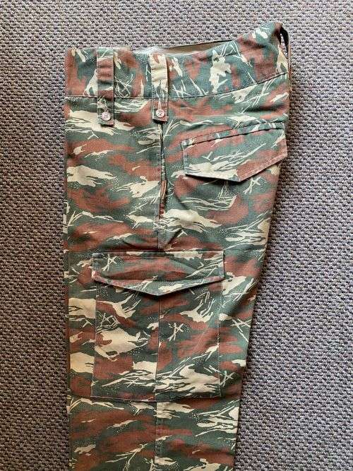 KOEVOET TROUSERS-A SIZE 33 WITH PIPE LENGTH OF 76CM-LABELLED AND DATED 1981-VERY GOOD CONDITION WITH