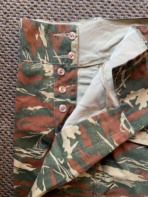 KOEVOET TROUSERS-A SIZE 33 WITH PIPE LENGTH OF 76CM-LABELLED AND DATED 1981-VERY GOOD CONDITION WITH