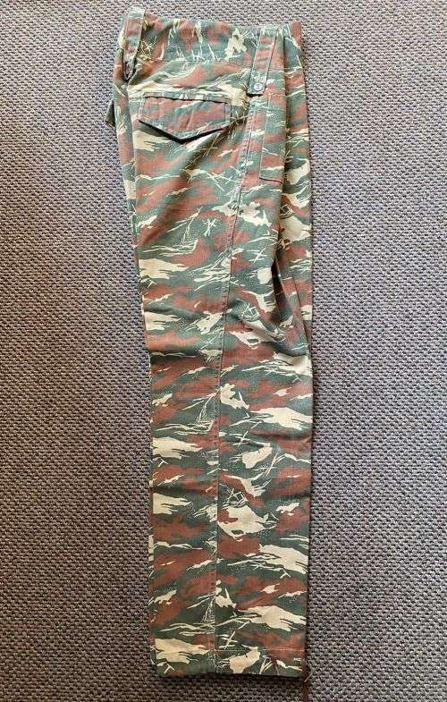 KOEVOET TROUSERS-A SIZE 33 WITH PIPE LENGTH OF 76CM-LABELLED AND DATED 1981-VERY GOOD CONDITION WITH