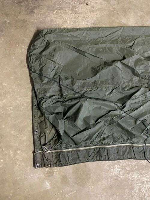 RHODESIAN GROUND SHEET COVER-MEASURES 216 X 92 (CLOSED) ZIP INTACT
