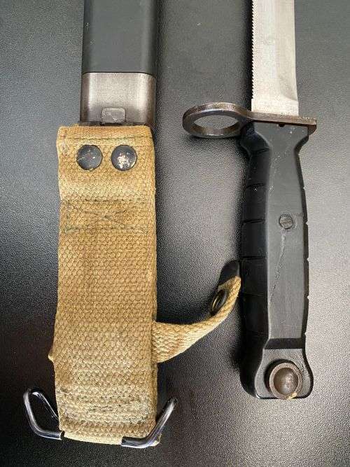 GERMAN EW77S BAYONET-IT FITTED THE SWISS STG. 57,541,550 AND 551 RIFLES-PRODUCED BY EICKHORN-OVERALL