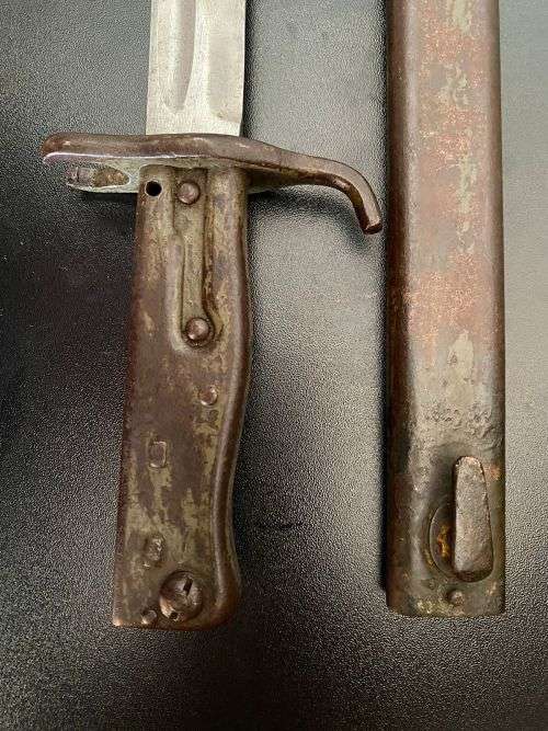 WW1 GERMAN MODEL SG 88/98 ERSATZ BAYONET FOR THE GEWEHR 88 AND 98 MAUSER RIFLES-OVERALL LENGTH 42,5C