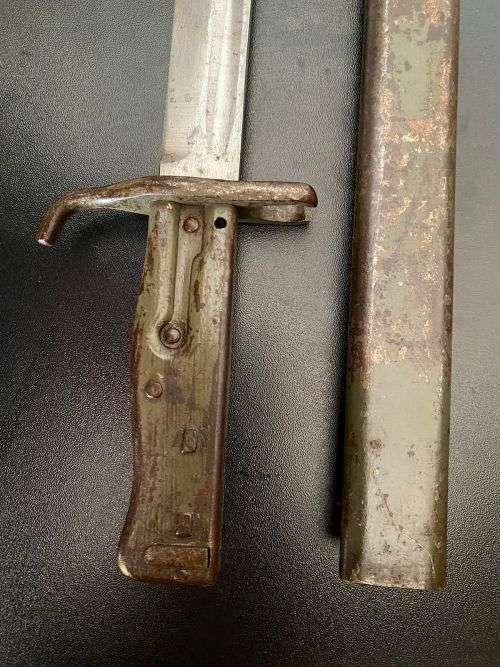 WW1 GERMAN MODEL SG 88/98 ERSATZ BAYONET FOR THE GEWEHR 88 AND 98 MAUSER RIFLES-OVERALL LENGTH 42,5C