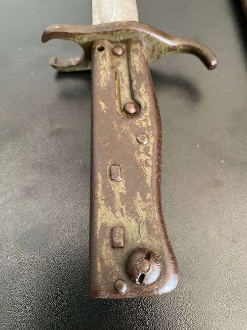 WW1 GERMAN MODEL SG 88/98 ERSATZ BAYONET FOR THE GEWEHR 88 AND 98 MAUSER RIFLES-OVERALL LENGTH 42,5C