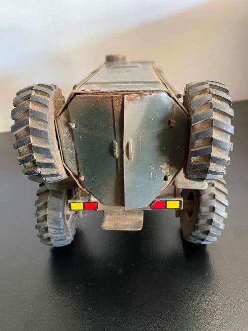 EARLY BORDER WAR PERIOD MADE-STRIKE CASPER-MEASURES LENGTH 33CM-WIDTH 15 CM -HEIGHT 14,5 CM