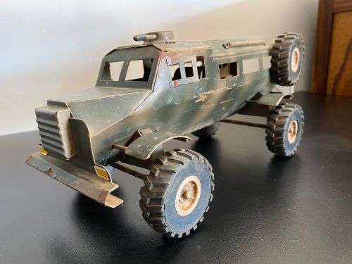 EARLY BORDER WAR PERIOD MADE-STRIKE CASPER-MEASURES LENGTH 33CM-WIDTH 15 CM -HEIGHT 14,5 CM