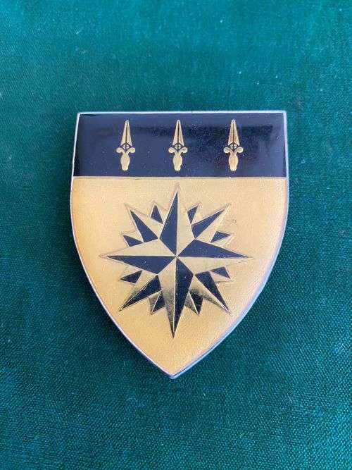 1 RECCE FLASH-WORN 1972-1993-ORIGINAL YELLOW COLOURED (FROM AGE)FLASH- 3 PINS