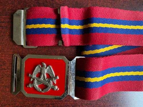ARTILLERY SCHOOL STABLE BELT-EXTENDED LENGTH 106 CM