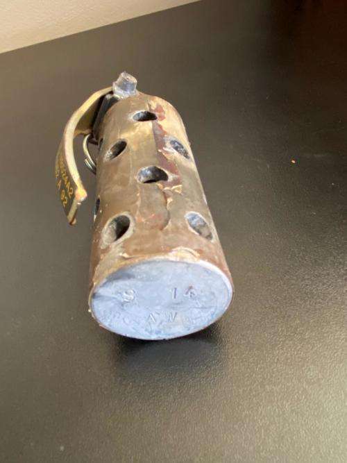 STUN GRENADE-USED -INERT