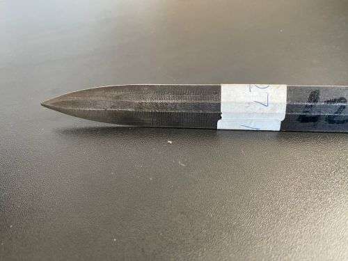 CZECH BAYONET FOR THE VZ.52 AND VZ 52/57 RIFLES-THEY ARE VIRTUALLY THE SAME EXCEPT FOR THEIR CALIBER