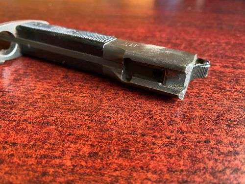 FN FAL BAYONET WITH LEATHER FROG-EXTENDED LENGTH 31 CM-THIS BAYONET WITH SCABBARD AND LEATHER FROG I