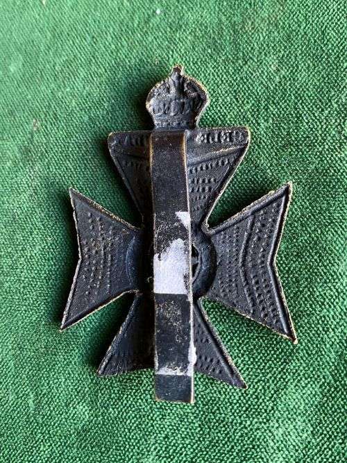 KINGS ROYAL RIFLES CAP BADGE-1901-1958
