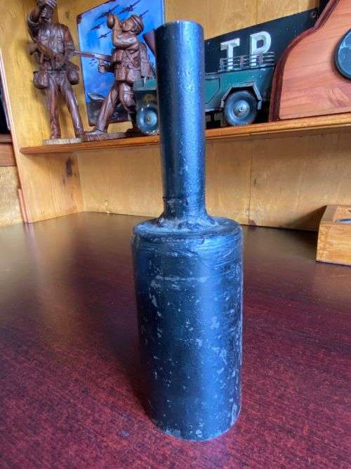 RHODESIAN BSAP CUP GRENADE DISCHARGER-STAMPED BSAP-58