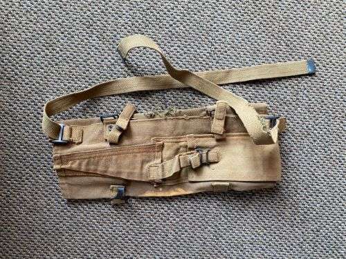 RHODESIAN PATTERN 63 WEBBING GROUND SHEET COVER