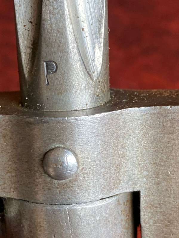 FRENCH MODEL 1886/93 BAY0NET-LEBEL SERIES-ALSO USED 1907/15-BECAUSE OF THE MARKINGS THIS SPESIFIC BA