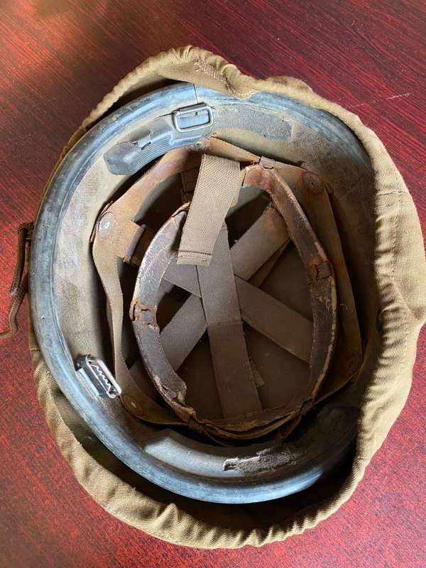 SADF KEVLAR HELMET WITH COVER