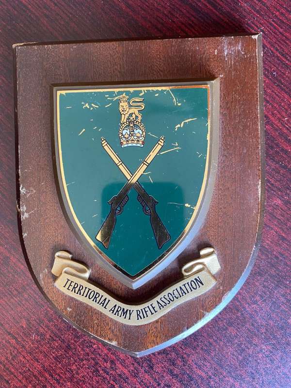 ARMY RIFLE ASSOCIATION PLAQUE