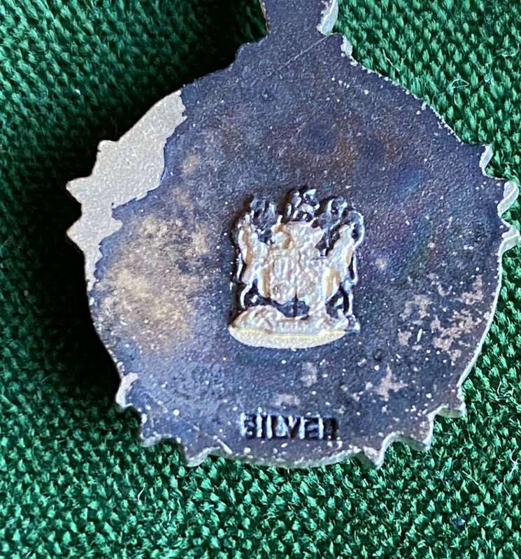 MINIATURE SOUTHERN CROSS MEDAL (SM) 1975-SILVER MARKED
