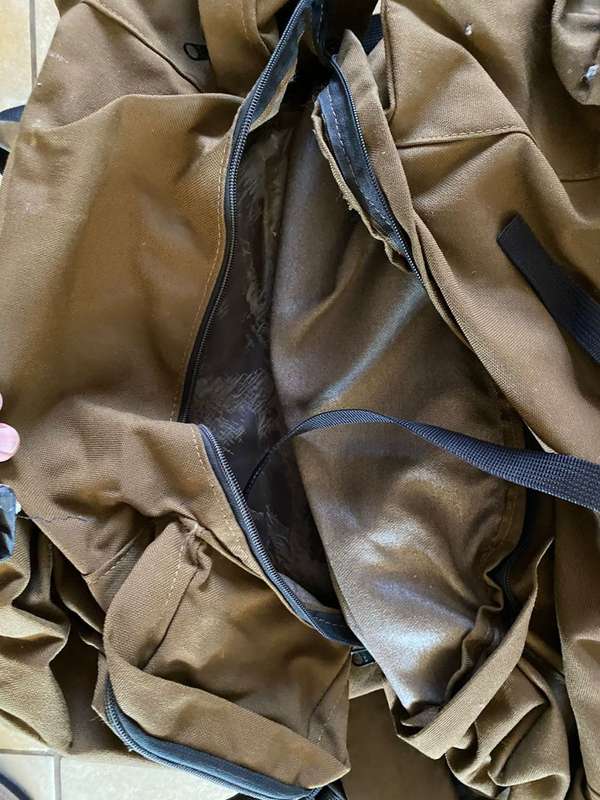 PATTERN 83 LARGE BACK PACK WITH H FRAME-COMPLETE-USED BUT GOOD CONDITION