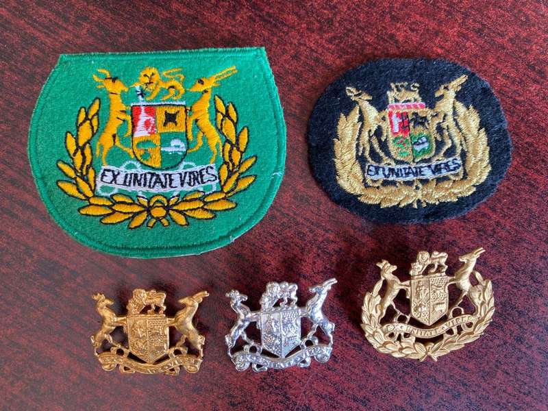 SELECTION OF SA RANKS-SOLD TOGETHER- 5 IN TOTAL