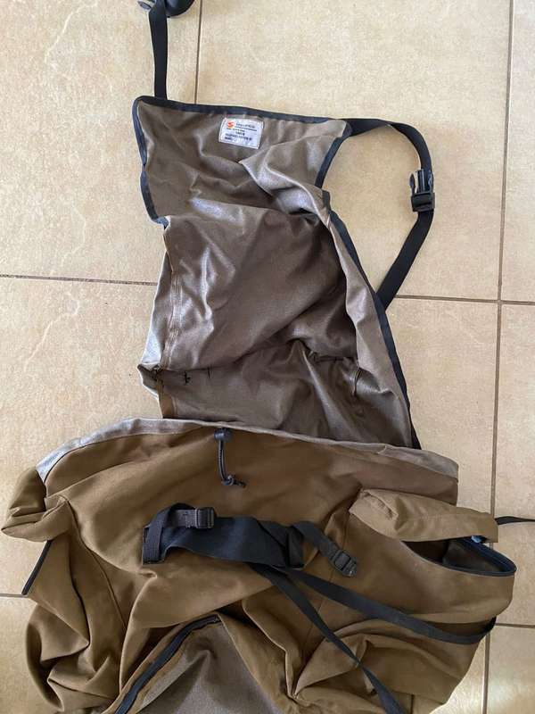 SADF PERIOD PATTERN 83 LARGE BACK PACK-GOOD AND COMPLETE CONDITION-SOLD WITHOUT THE H-FRAME