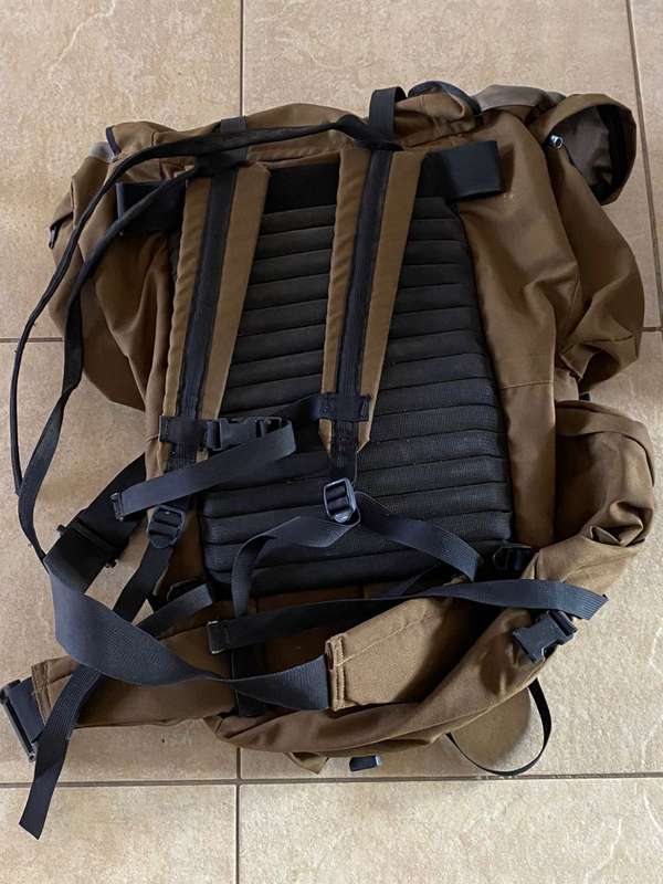 SADF PERIOD PATTERN 83 LARGE BACK PACK-GOOD AND COMPLETE CONDITION-SOLD WITHOUT THE H-FRAME