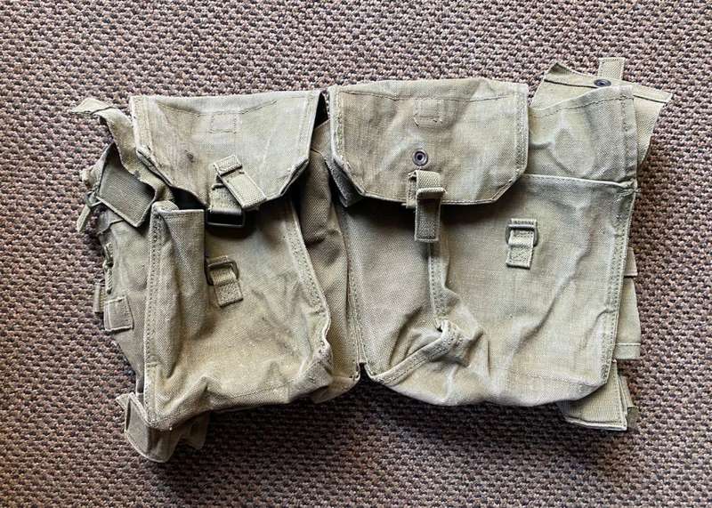 PATTERN 73 RHODESIA WEBBING-KIDNEY POUCHES