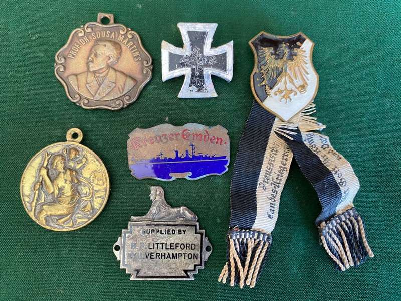 MIXED GERMAN LOT- 6 ITEMS IN TOTAL