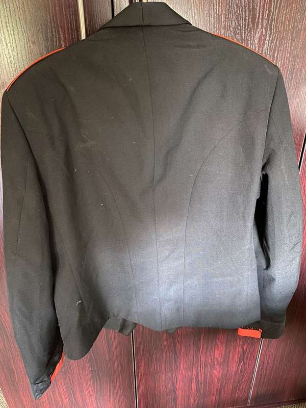 SA INFANTRY MESS DRESS JACKET-SIZE MEDIUM-MEASURES 55 CM ARMPIT TO ARMPIT