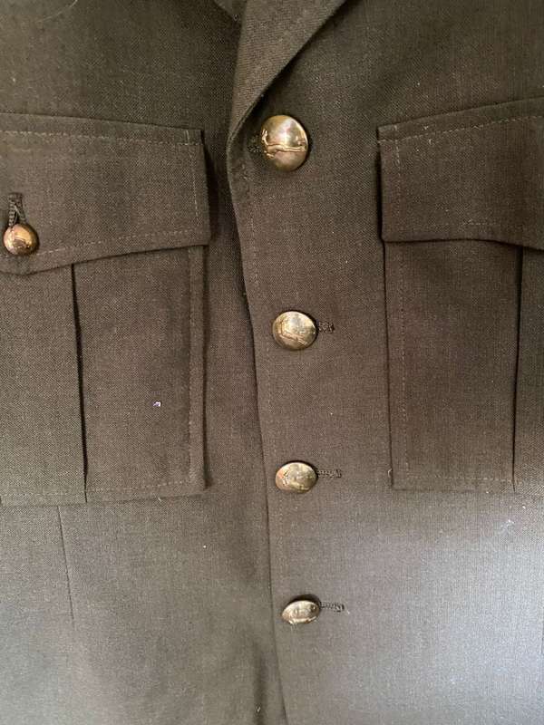 EARLY MEDICAL CORPS STEP OUT JACKET-SIZE MEDIUM-MEASURES 55 CM ARMPIT TO ARMPIT