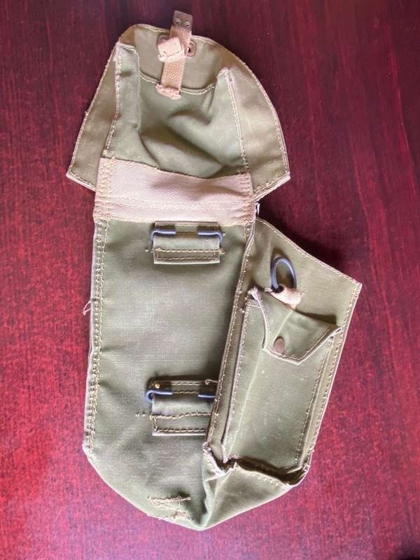 RHODESIAN USED POUCH AS IT CAME WITH RHODIE KIT- POSSIBLE BRITISH MADE